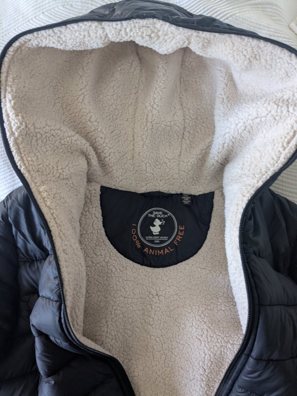 Save the Duck Lightweight Puffer Jacket – Women’s 2/M - Picture 2 of 6